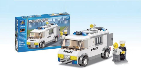 Ոստիկանական տրանսպորտի համար տրիկոտաժե խաղալիքներ (135 հատ)